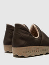 Round Toe Shoes CRUS MILITARY GREEN